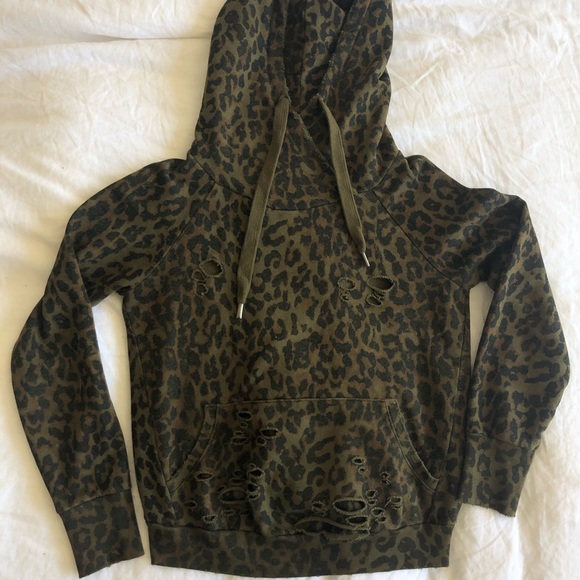 NSF | Tops | Nsf Lisse Leopard Hoodie 